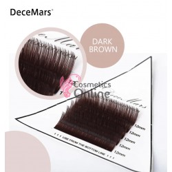 Gene false fir cu fir DeceMars Brown color de D/0.10 de 10mm